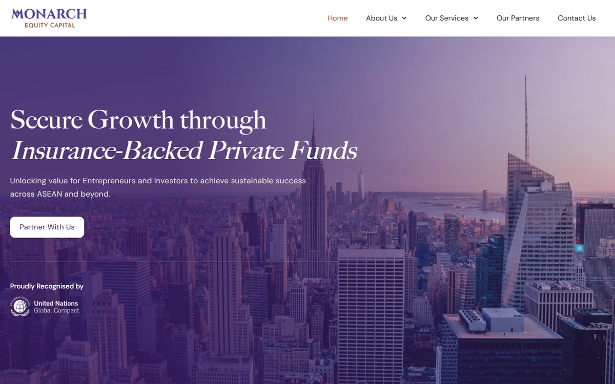 Monarch Equity Capital website homepage